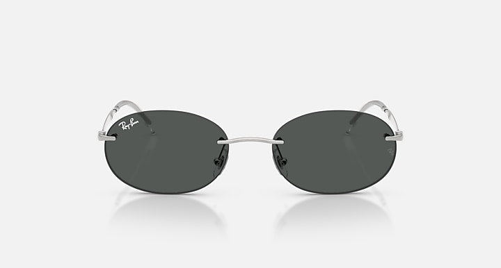 Ray-Ban RB3767 Silver with Dark Grey Solid Color lenses - Front