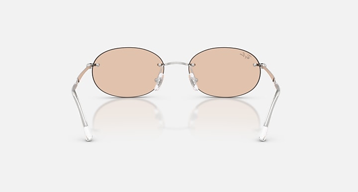 Ray-Ban RB3767 TRANSITIONS ® COLOR TOUCH ™ LENSES Silver with Amber Transitions® lenses - Back