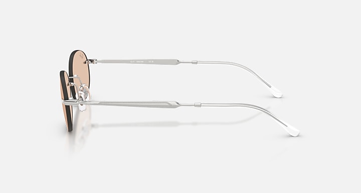 Ray-Ban RB3767 TRANSITIONS ® COLOR TOUCH ™ LENSES Silver with Amber Transitions® lenses - Lateral