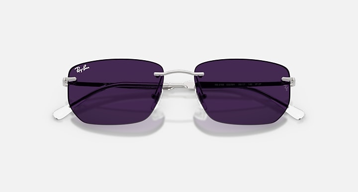 Ray-Ban RB3768 TRANSITIONS ® COLOR TOUCH ™ LENSES Silver with Amethyst Transitions® lenses - Alternative