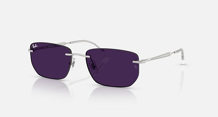 Ray-Ban RB3768 TRANSITIONS ® COLOR TOUCH ™ LENSES Silver with Amethyst Transitions® lenses - Alternative