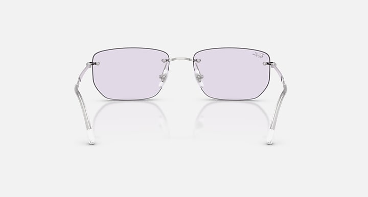 Ray-Ban RB3768 TRANSITIONS ® COLOR TOUCH ™ LENSES Silver with Amethyst Transitions® lenses - Back