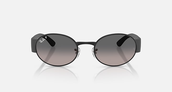Ray-Ban RB3770 Black; Sand Grey with Grey Gradient Polarized Gradient lenses - Front