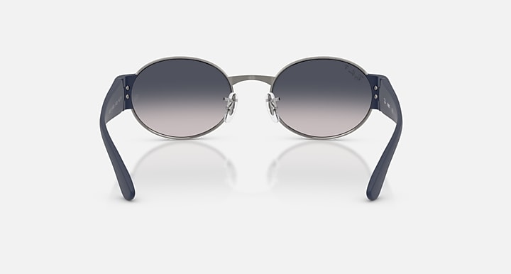Ray-Ban RB3770 Gunmetal; Sand Blue with Blue Gradient Polarized Gradient lenses - Back