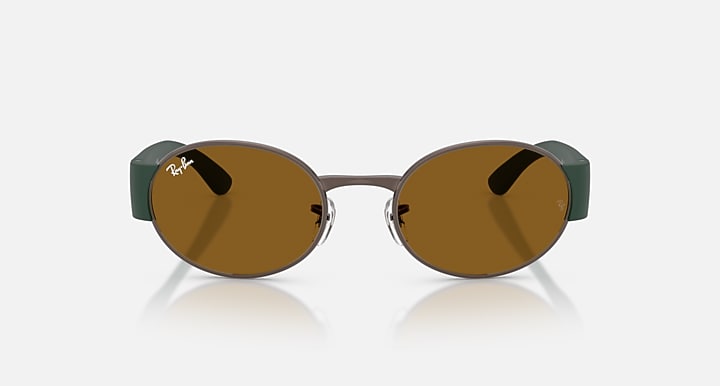 Ray-Ban RB3770 Copper; Sand Green with Brown Solid Color lenses - Front