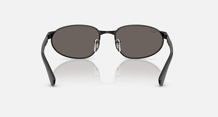 Ray-Ban RB3777 Black with Dark Grey Solid Color lenses - Back