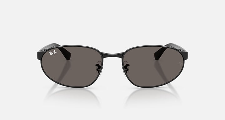 Ray-Ban RB3777 Black with Dark Grey Solid Color lenses - Front