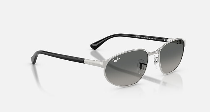 Ray-Ban RB3777 Silver; Black with Grey Gradient Gradient lenses - Alternative
