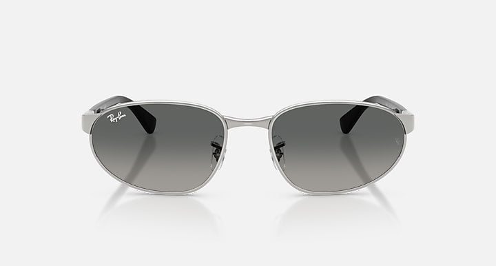 Ray-Ban RB3777 Silver; Black with Grey Gradient Gradient lenses - Front