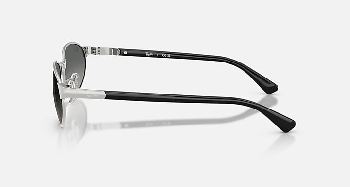 Ray-Ban RB3777 Silver; Black with Grey Gradient Gradient lenses - Lateral