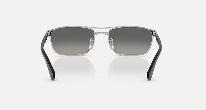 Ray-Ban RB3778 Silver; Black with Grey Gradient Gradient lenses - Back