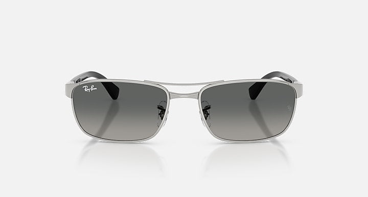 Ray-Ban RB3778 Silver; Black with Grey Gradient Gradient lenses - Front