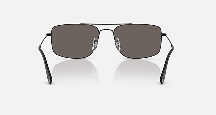 Ray-Ban EXPLORER III Black with Dark Grey Solid Color lenses - Back