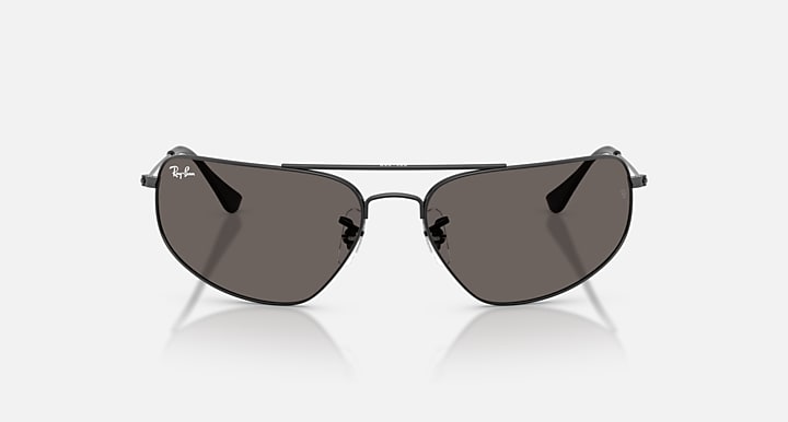 Ray-Ban RB3780 Black with Dark Grey Solid Color lenses - Front