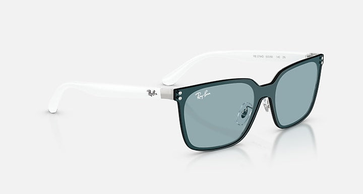 Ray-Ban RB3784D Silver with Light Blue Solid Color lenses - Alternative