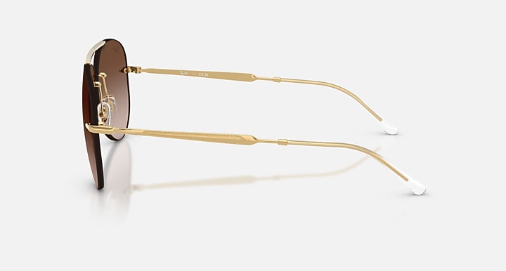 Ray-Ban RB3791 Arista with Light Brown Gradient Dark Brow Gradient lenses - Lateral