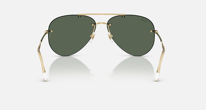 Ray-Ban RB3791 Arista with Dark Green Solid Color lenses - Back