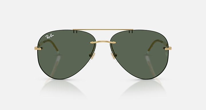 Ray-Ban RB3791 Arista with Dark Green Solid Color lenses - Front