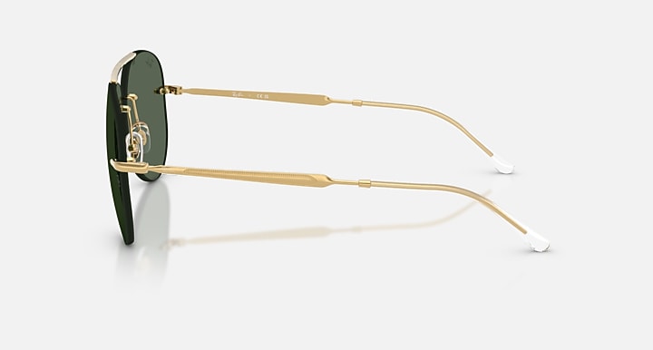 Ray-Ban RB3791 Arista with Dark Green Solid Color lenses - Lateral