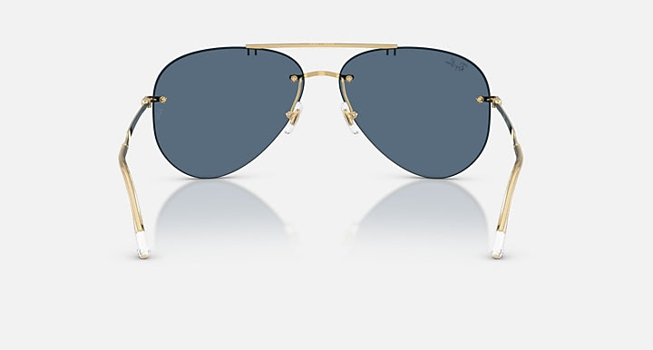 Ray-Ban RB3791 Arista with Dark Blue Solid Color lenses - Back