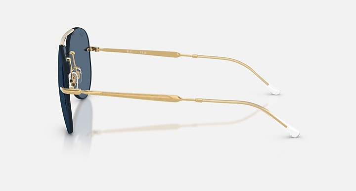 Ray-Ban RB3791 Arista with Dark Blue Solid Color lenses - Lateral