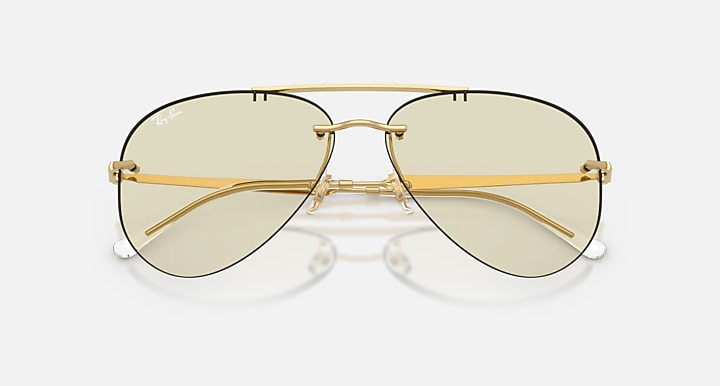 Ray-Ban RB3791 TRANSITIONS ® COLOR TOUCH ™ LENSES Arista with Amber Transitions® lenses - Closed Front