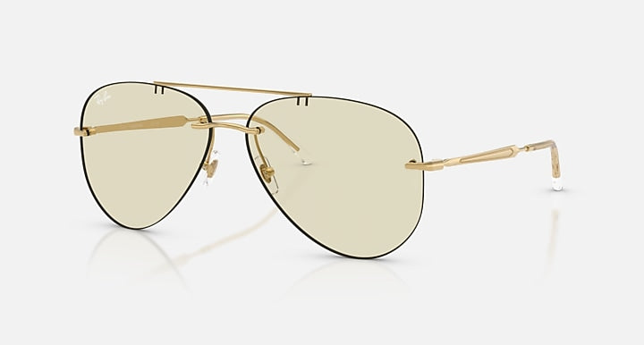 Ray-Ban RB3791 TRANSITIONS ® COLOR TOUCH ™ LENSES Arista with Amber Transitions® lenses - Quarter