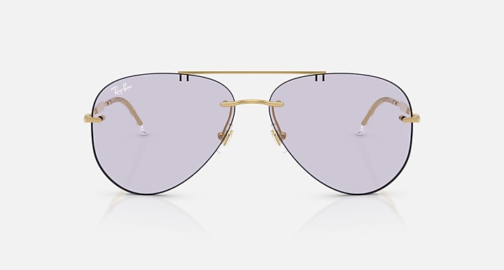 Ray-Ban RB3791 TRANSITIONS ® COLOR TOUCH ™ LENSES Arista with Amethyst Transitions® lenses - Front