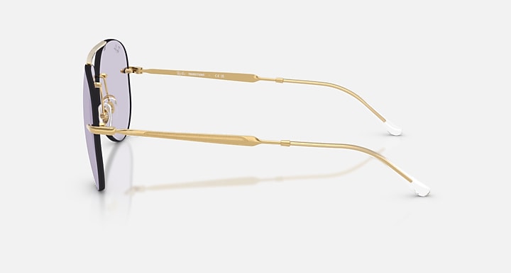 Ray-Ban RB3791 TRANSITIONS ® COLOR TOUCH ™ LENSES Arista with Amethyst Transitions® lenses - Lateral