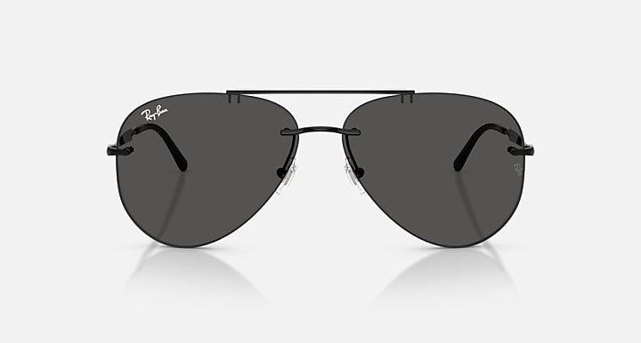 Ray-Ban RB3791 Black with Dark Grey Solid Color lenses - Front