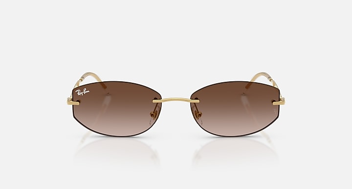 Ray-Ban RB3792 Arista with Gradient Brown Gradient lenses - Front
