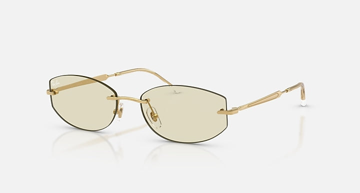 Ray-Ban RB3792 TRANSITIONS ® COLOR TOUCH ™ LENSES Arista with Amber Transitions® lenses - Quarter