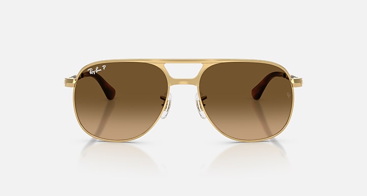 Ray-Ban BILL MAX Arista with Polarized Brown Gradient Gradient lenses - Front