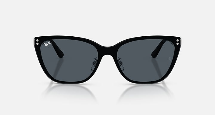 Ray-Ban RB3798D Silver; Black with Dark Grey Solid Color lenses - Front