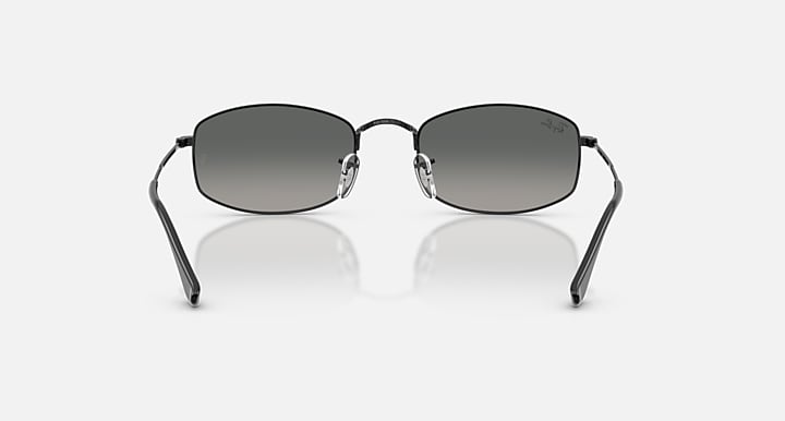 Ray-Ban RB3832 Black with Gradient Grey Gradient lenses - Back