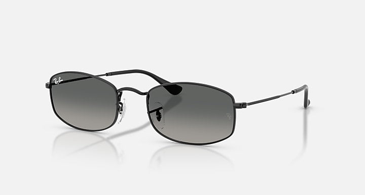 Ray-Ban RB3832 Black with Gradient Grey Gradient lenses - Quarter
