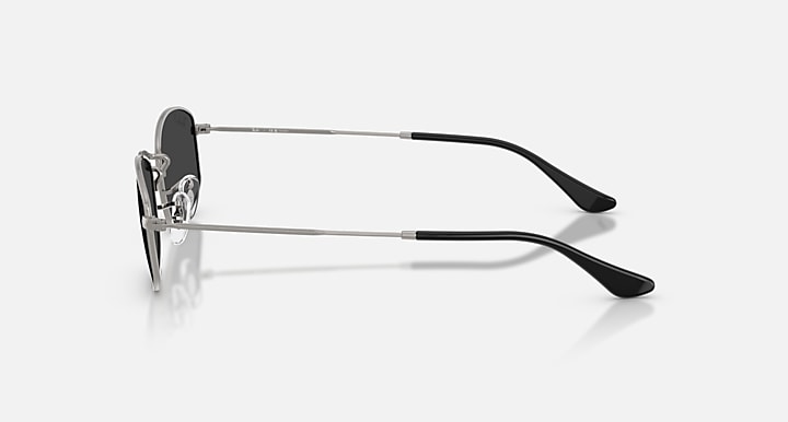 Ray-Ban RB3832 Gunmetal with Polarized Black Solid Color lenses - Lateral