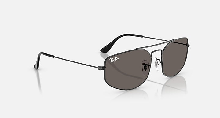 Ray-Ban EXPLORER V Black with Dark Grey Solid Color lenses - Alternative