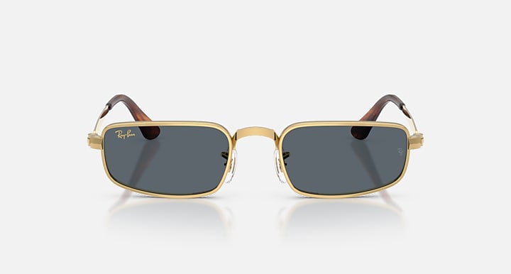 Ray-Ban RB3927 BY A$AP ROCKY Arista Gold with Blue Solid Color lenses - Front