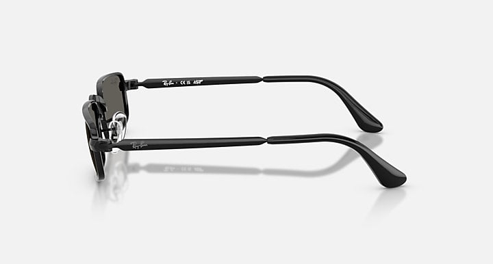 Ray-Ban RB3927 BY A$AP ROCKY Black with Ultra Black Solid Color lenses - Lateral