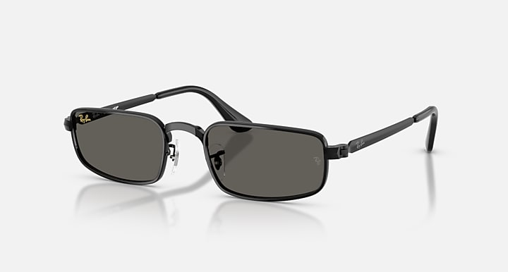 Ray-Ban RB3927 BY A$AP ROCKY Black with Ultra Black Solid Color lenses - Quarter
