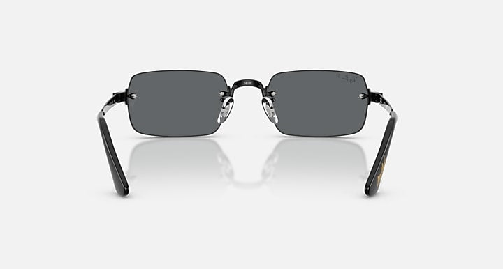 Ray-Ban RB3928 BY A$AP ROCKY Black with Dark Grey Polarized Solid Color lenses - Back