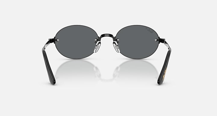 Ray-Ban RB3929 BY A$AP ROCKY Black with Dark Grey Polarized Solid Color lenses - Back
