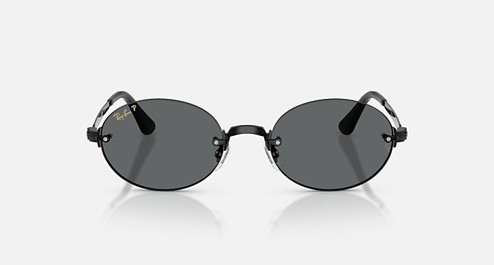 Ray-Ban RB3929 BY A$AP ROCKY Black with Dark Grey Polarized Solid Color lenses - Front