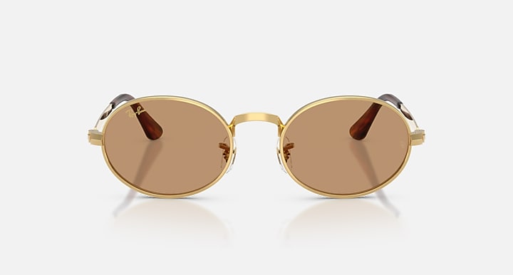 Ray-Ban RB3931 BY A$AP ROCKY Arista Gold with Brown Solid Color lenses - Front