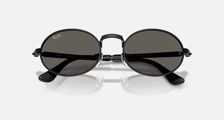Ray-Ban RB3931 BY A$AP ROCKY Black with Ultra Black Solid Color lenses - Closed Front