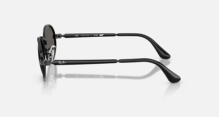 Ray-Ban RB3931 BY A$AP ROCKY Black with Ultra Black Solid Color lenses - Lateral