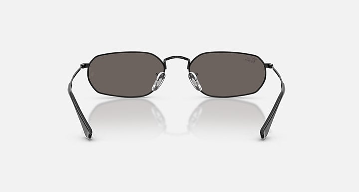 Ray-Ban RB3947 Black with Dark Grey Solid Color lenses - Back