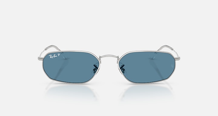 Ray-Ban RB3947 POLARIZED+ LENSES Silver with Polarized+ Blue Polarized+ lenses - Front