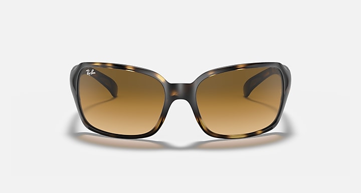 Ray-Ban RB4068 Light Havana with Light Brown Gradient Gradient lenses - Front